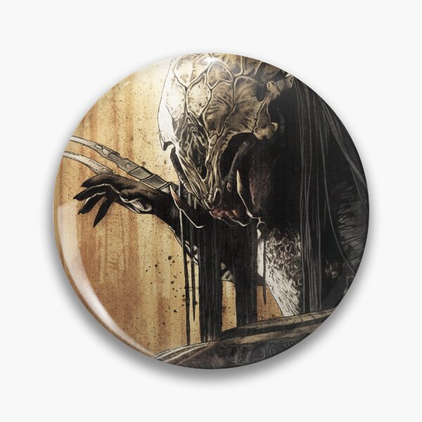 Item preview, Predator vs Prey – Yautja Warrior Sci-Fi Horror Art designed and sold by BlackThistleArt.