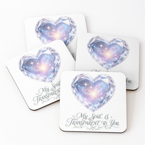 Item preview, My Soul Is Transparent To You Crystal Heart Art designed and sold by Aliplus+.