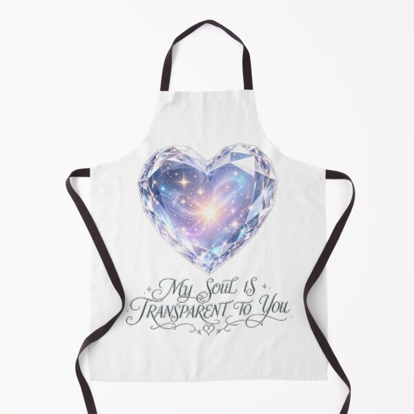Item preview, My Soul Is Transparent To You Crystal Heart Art designed and sold by Aliplus+.