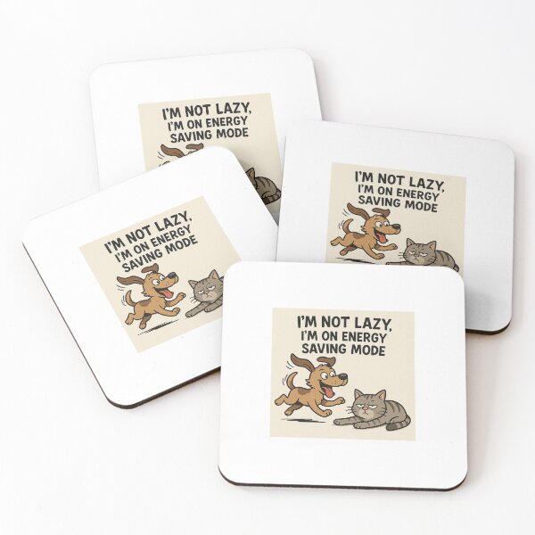 Item preview, Funny Dog a and Lazy Cat  designed and sold by FurMemeStudio.