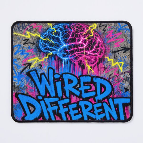 Item preview, Wired Different – Neurodivergent Graffiti Brain Design designed and sold by Arrow2025.