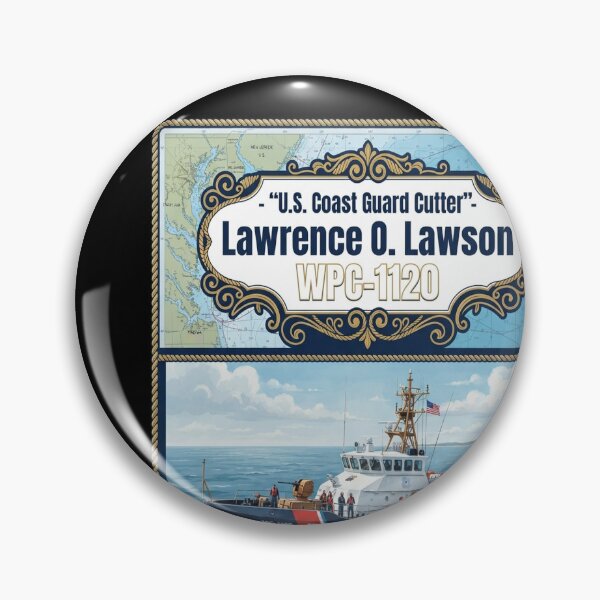 Item preview, Chart Art - Coast Guard Cutter Lawrence O designed and sold by 7xShirt1.