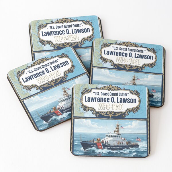 Item preview, Chart Art - Coast Guard Cutter Lawrence O designed and sold by 7xShirt1.