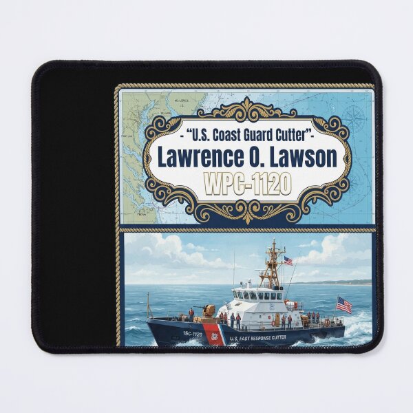 Item preview, Chart Art - Coast Guard Cutter Lawrence O designed and sold by 7xShirt1.