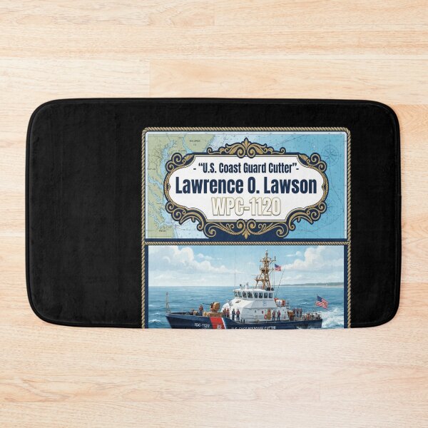 Item preview, Chart Art - Coast Guard Cutter Lawrence O designed and sold by 7xShirt1.