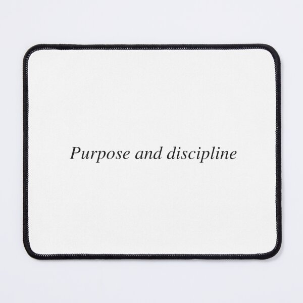 Item preview, Purpose and discipline designed and sold by AnotherSaying.