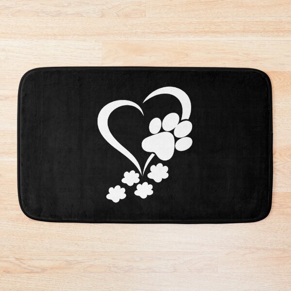 Item preview, Heart Paw Print Love Design designed and sold by SoyLamderma.