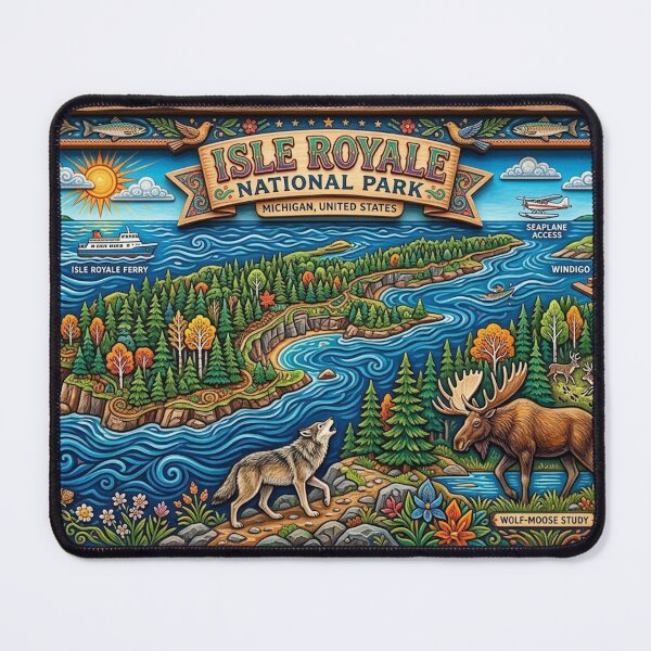 Item preview, ISLE ROYALE NATIONAL PARK MICHIGAN designed and sold by likbatonboot.
