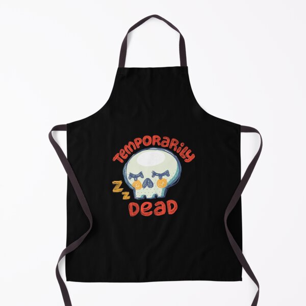 Item preview, Temporarily Dead Funny Introvert Sleeping Skull Art designed and sold by sakariingallery.