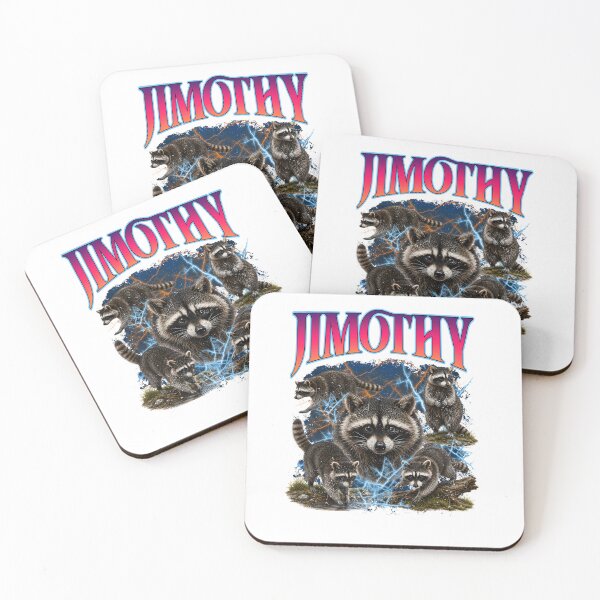 Item preview, Jimothy Raccoon Vintage Wildlife Collage designed and sold by caelis-morr.
