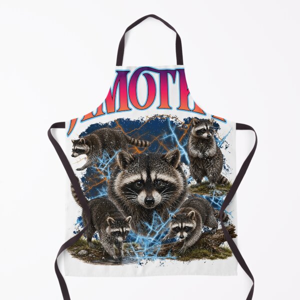 Item preview, Jimothy Raccoon Vintage Wildlife Collage designed and sold by caelis-morr.