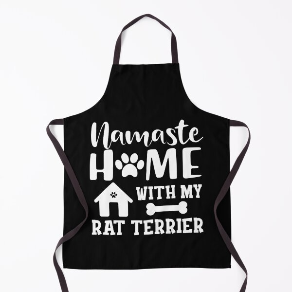 Item preview, Namaste Home With My Rat Terrier Dog Lover designed and sold by SoyLamderma.