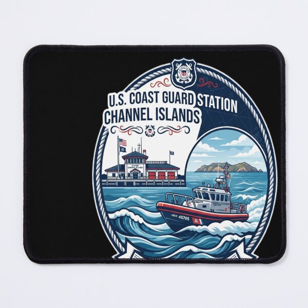 Item preview, Chart Art - Coast Guard Station Channel Islands designed and sold by 7xShirt1.