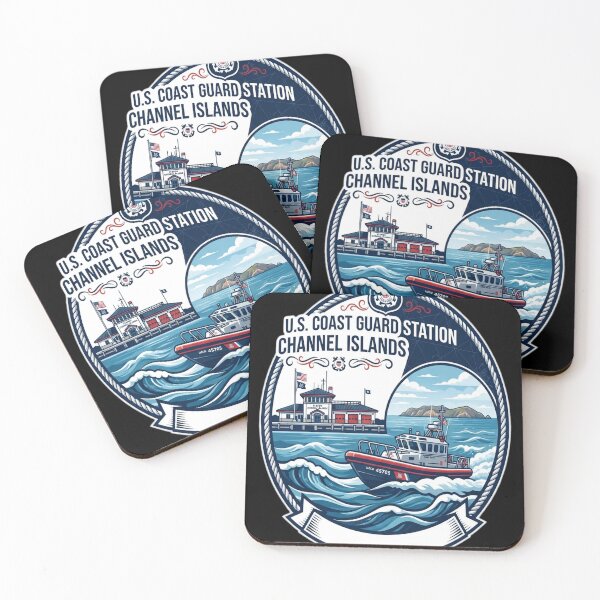 Item preview, Chart Art - Coast Guard Station Channel Islands designed and sold by 7xShirt1.