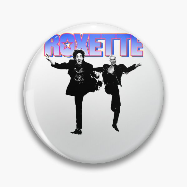 Item preview, Roxette Neon Gradient Pop Music Poster designed and sold by haythjr.