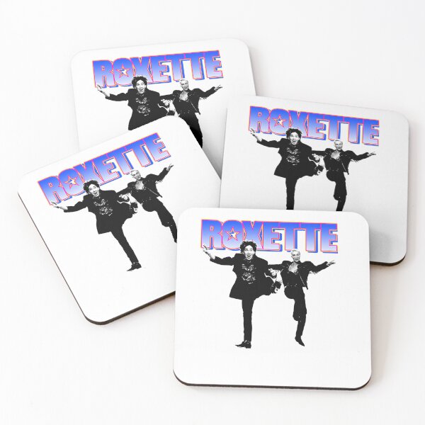 Item preview, Roxette Neon Gradient Pop Music Poster designed and sold by haythjr.