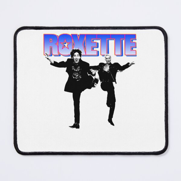Item preview, Roxette Neon Gradient Pop Music Poster designed and sold by haythjr.
