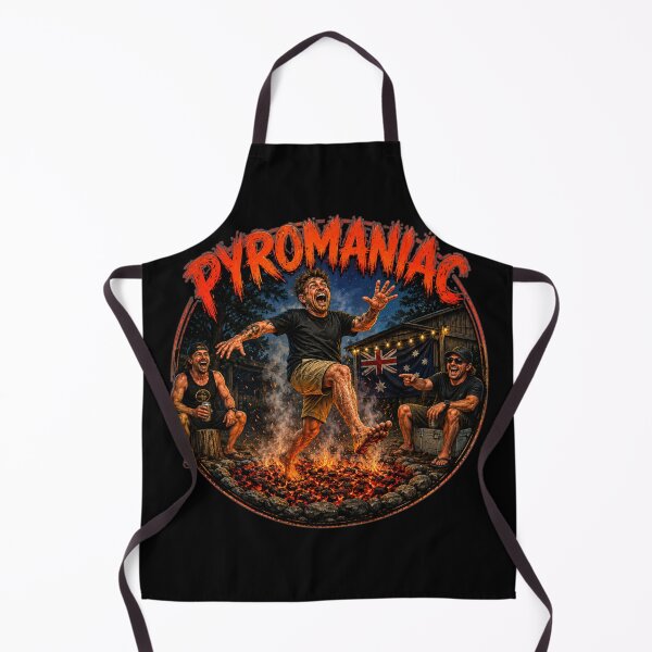 Item preview, Pyromaniacs Aussie Campfire Humour Design designed and sold by EverclearDesign.