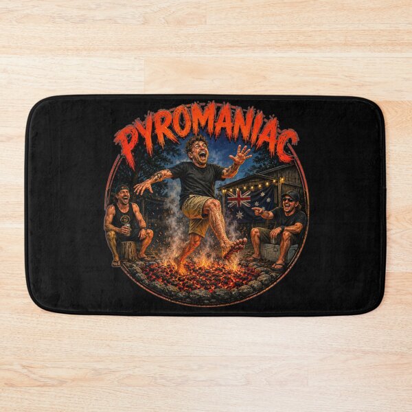 Item preview, Pyromaniacs Aussie Campfire Humour Design designed and sold by EverclearDesign.
