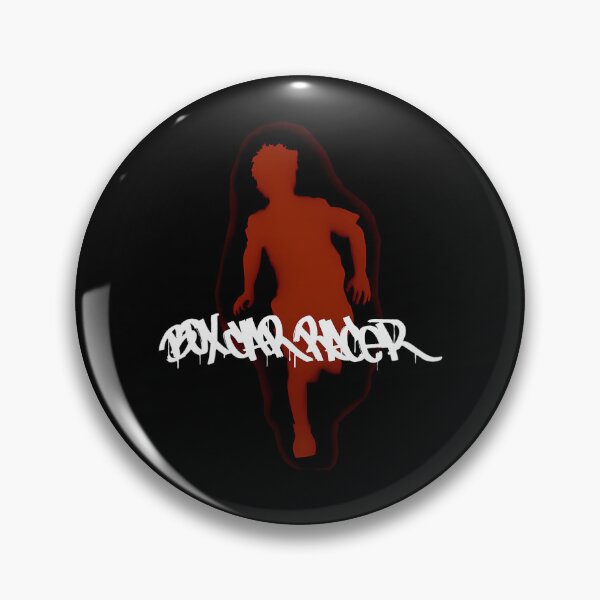Item preview, Racer Running Silhouette White Graffiti designed and sold by Meriall.