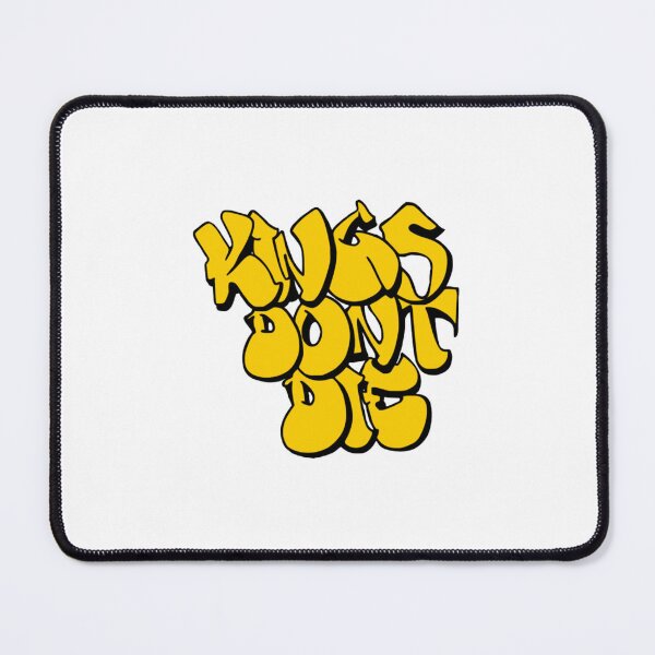 Item preview, Kings Don't Die - Yellow Graffiti designed and sold by Oluwa290Arts.