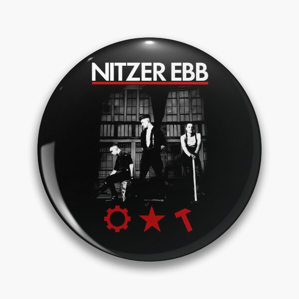 Item preview, Nitzer Ebb Band Trio Gear Star Hammer designed and sold by Meriall.