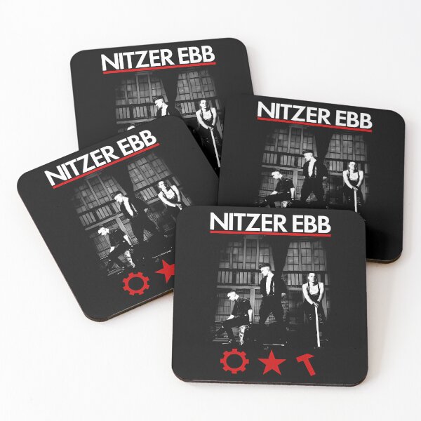 Item preview, Nitzer Ebb Band Trio Gear Star Hammer designed and sold by Meriall.