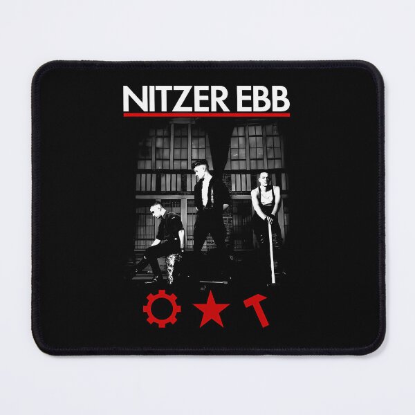 Item preview, Nitzer Ebb Band Trio Gear Star Hammer designed and sold by Meriall.