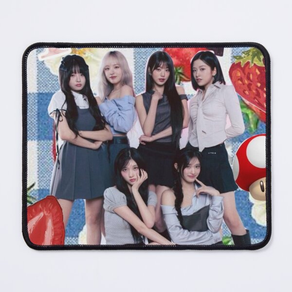 Item preview, IVE K-pop strawberry Pink Aesthetic Collage designed and sold by KryaArts27.