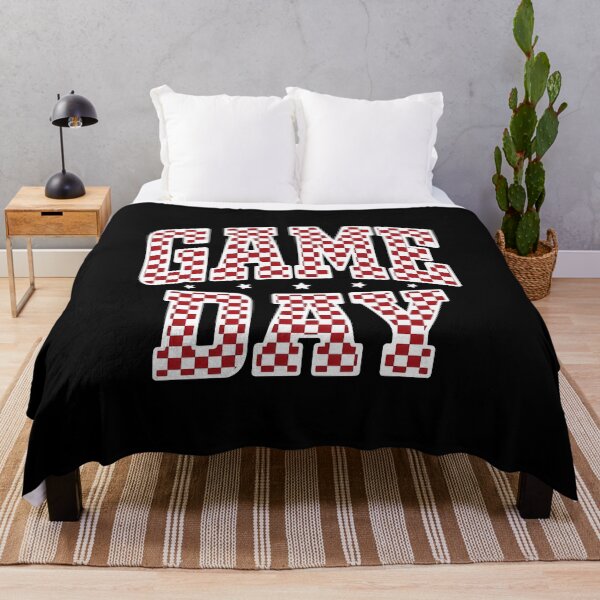 Item preview, Game Day Shirt, Checkered Football Graphic Tee, Vintage Sports Fan Game Day Outfit, Tailgate Spirit Gift, Comfort Colors designed and sold by Zumbiavia.