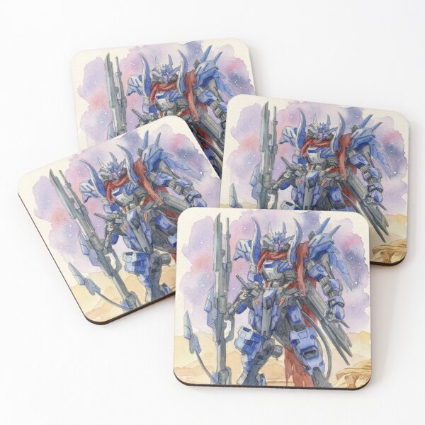 Item preview, watercolour gundam VIDAR Gundam HD remaster artwork designed and sold by sabartgunpla.