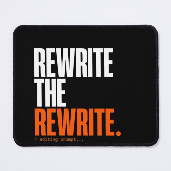 Item preview, Rewrite the Rewrite designed and sold by Null Studio.