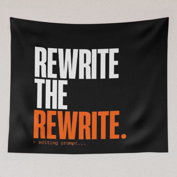 Item preview, Rewrite the Rewrite designed and sold by Null Studio.