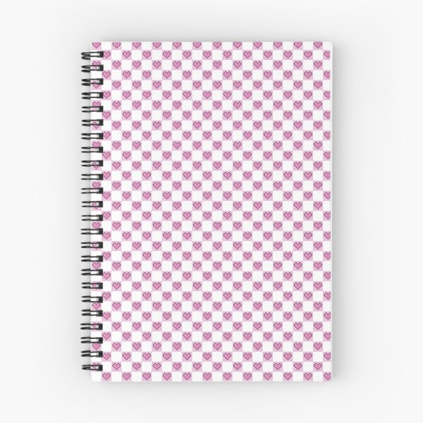 Item preview, Pink Pixel Heart Pattern designed and sold by Little Dora Art.