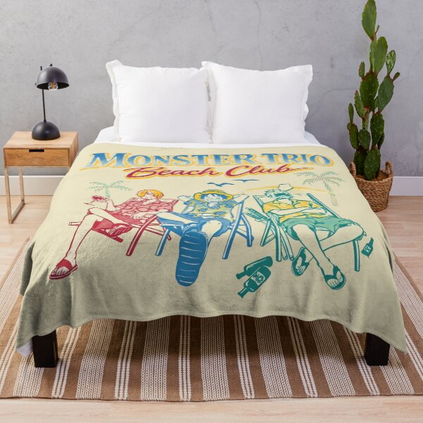 Item preview, Monster Trio Beach Club No Work, All Play designed and sold by PRINTATSTUDIO.