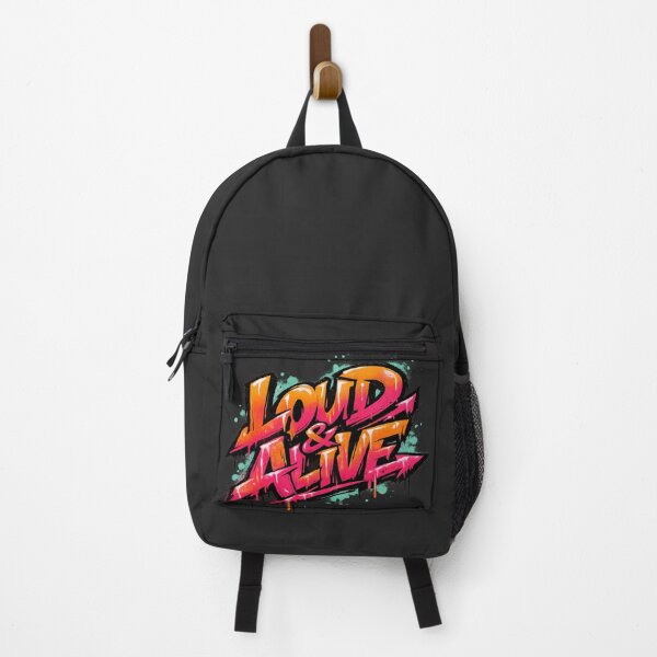 Item preview, Loud & Alive – Neon Festival Graffiti Design designed and sold by Arrow2025.