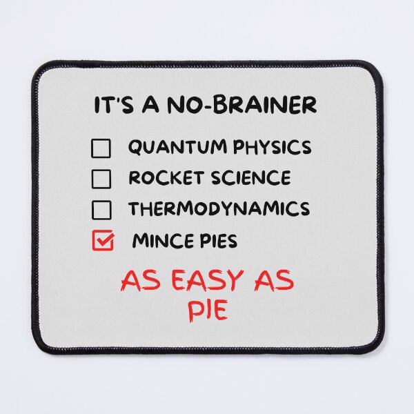 Item preview, It's a No-Brainer Mince Pies Check Box. designed and sold by MPC-Mince-Pies.