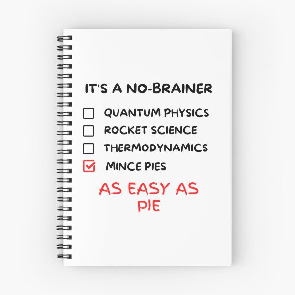 Item preview, It's a No-Brainer Mince Pies Check Box. designed and sold by MPC-Mince-Pies.