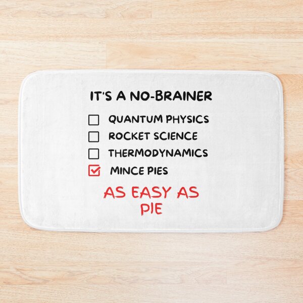 Item preview, It's a No-Brainer Mince Pies Check Box. designed and sold by MPC-Mince-Pies.
