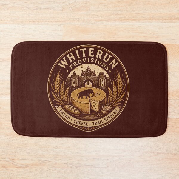 Item preview, Whiterun Provisions & Mammoth Cheese Badge designed and sold by agearb.