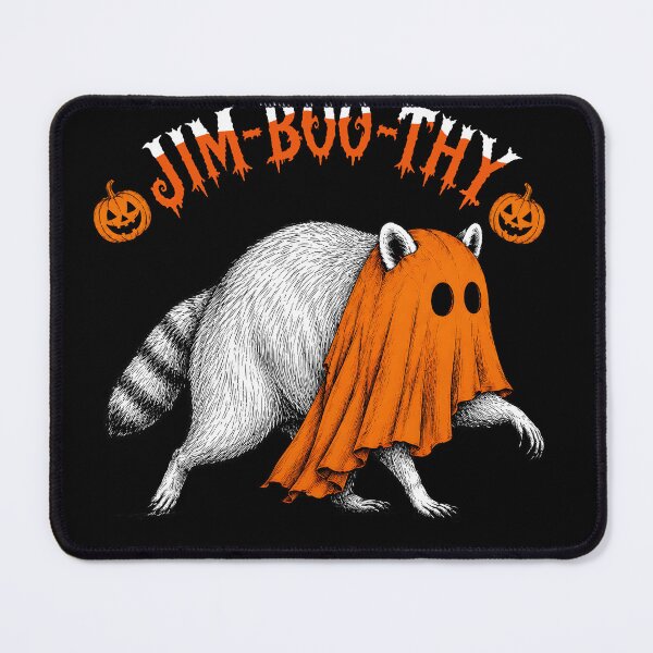 Item preview, Jim-Boo-Thy Funny Halloween Raccoon Ghost designed and sold by GregMCrist.