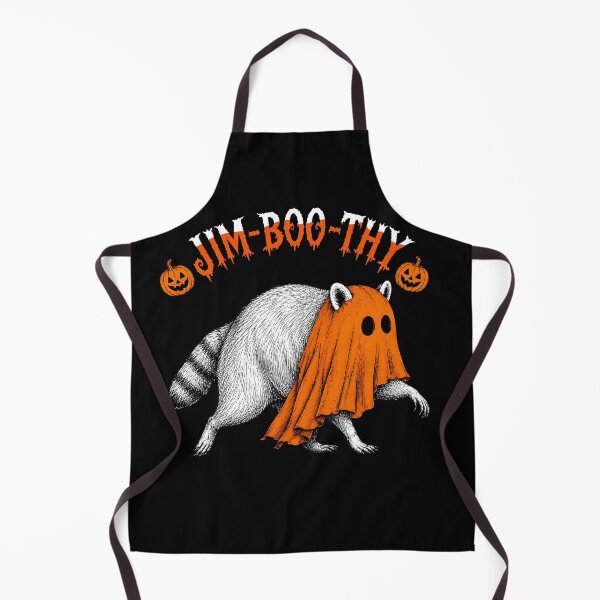 Item preview, Jim-Boo-Thy Funny Halloween Raccoon Ghost designed and sold by GregMCrist.