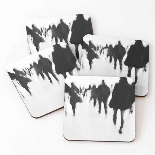 Item preview, Alone Inside the Blurred Urban Rush designed and sold by UrbanNoirMood.