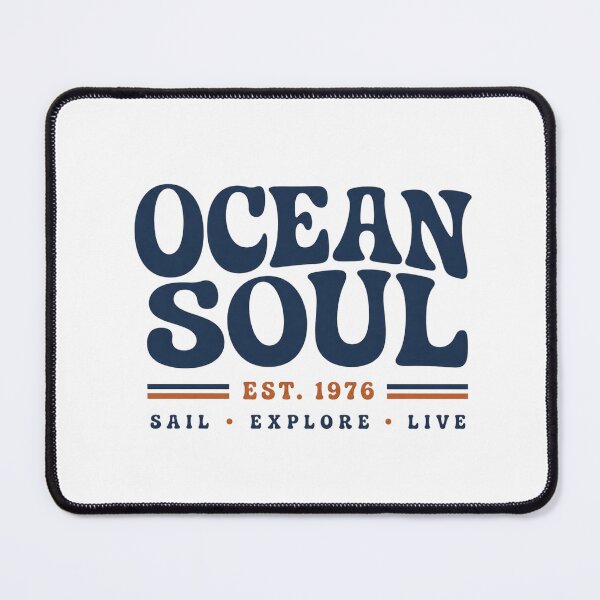 Item preview, Ocean Soul Vintage Sailing Typography Retro designed and sold by MWSailingClub.