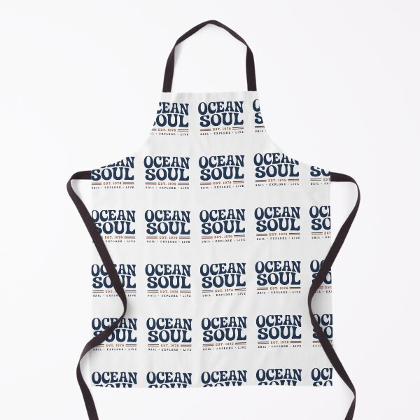 Item preview, Ocean Soul Vintage Sailing Typography Retro designed and sold by MWSailingClub.