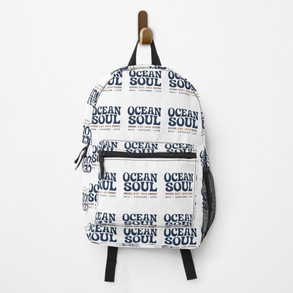Item preview, Ocean Soul Vintage Sailing Typography Retro designed and sold by MWSailingClub.