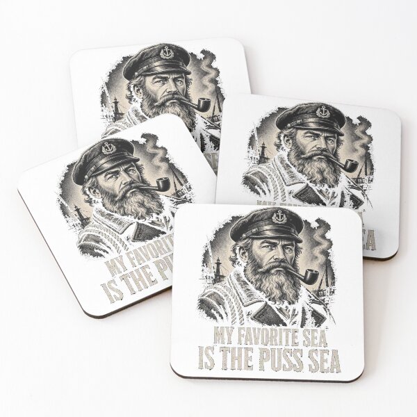 Item preview, My Favorite Sea is The Puss-Sea designed and sold by TheEndDesign.