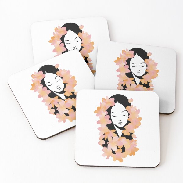 Item preview, A Girl with Flowers designed and sold by Juliette Lancien.