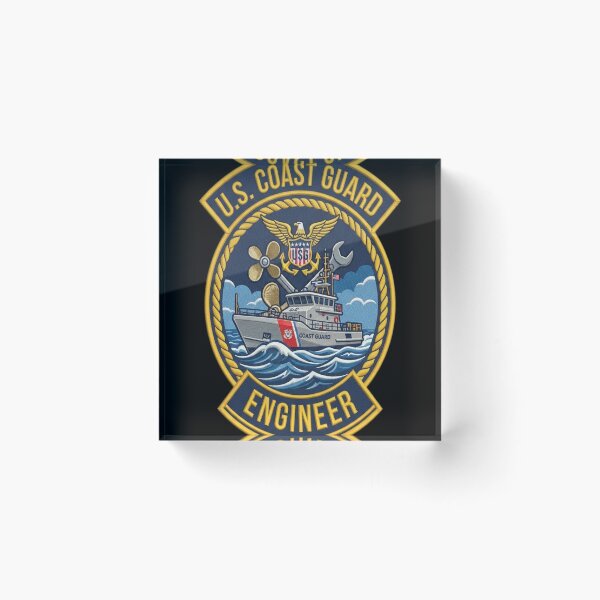 Item preview, Cover Art Series - Coast Guard 45 Engineer designed and sold by 7xShirt1.