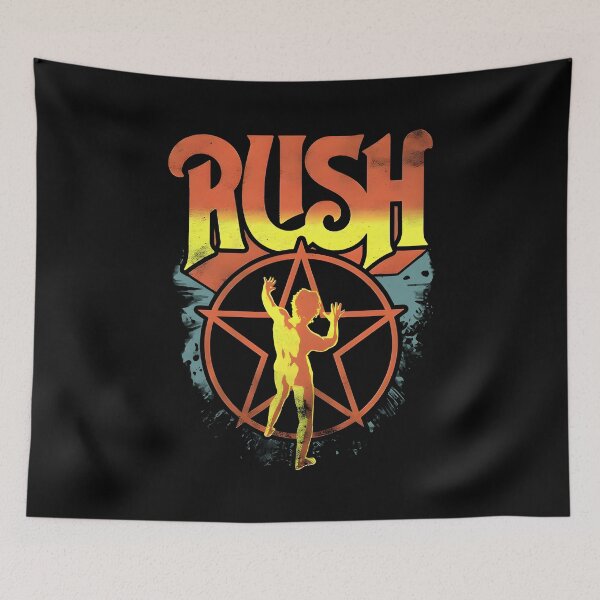 Item preview, Rush Band Retro designed and sold by nelvaviandica.